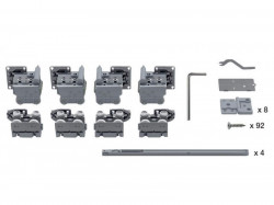 Sistem usi pliante Axis Free 2 - set pentru doua usi