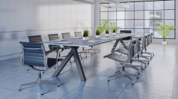 Structura masa sau birou ASTER finisaj negru mat sistem Hide