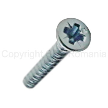 Surub pentru PAL si lemn cap inecat 2,5x25 PZ1 zincat alb - Img 5