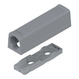 TIP-ON usi placuta adaptoare dreapta pt varianta scurta gri 956.1201 Blum