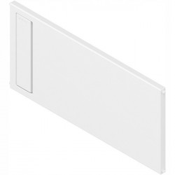 AMBIA-LINE Separator transversal pentru LEGRABOX/MERIVOBOX extragere cu front inalt ZC7F400RSP alb-matase
