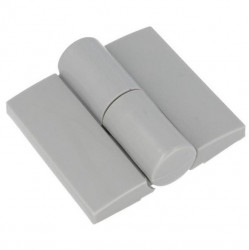 Balama plastic stanga/dreapta cabina toaleta gri, accesorii si feronerie compartimentari HPL compact