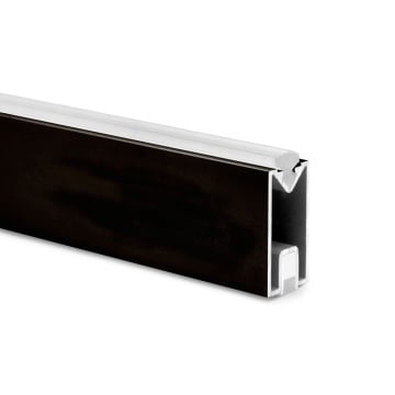 Bara haine cu banda LED Neonlynx V 4.5x8mm lumina calda 2700K finisaj negru accesorii dressing Hack - Img 2