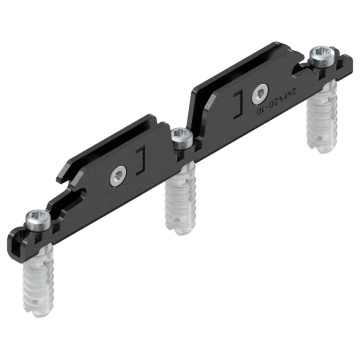 Mecanism de ridicare AVENTOS HKi - Cuplaj de front pentru fronturi de lemn, expando, negru onix 24K42E1