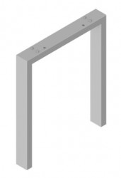 Picior birou Flat Edge