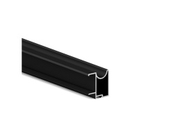 Profil vertical 2900mm finisaj negru sistem usi glisante GALEX OPTIM 18mm
