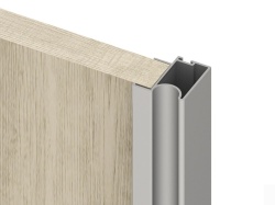 Profil vertical aluminiu 2900mm sistem usi glisante GALEX OPTIM 18mm