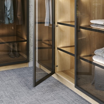 Rama aluminiu profil Z25, finisaj negru mat - Img 6