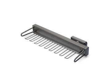 Suport extractibil cravate accesorii dressing Quartz, finisaj titan - Img 2