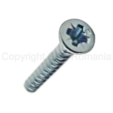 Surub pentru PAL si lemn cap inecat 2,5x25 PZ1 zincat alb - Img 5