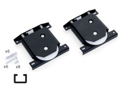 Kit role inferioare sistem usi glisante Galex Optim 18mm