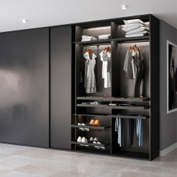 Lift pentru haine 12kg  negru accesorii dressing Hack