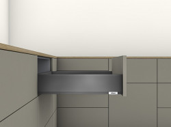 MERIVOBOX - Laterala K sertar 300mm gri 470K3002S set Blum