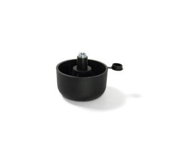 Picior cescuta mobila plastic reglabil H17/H27mm negru