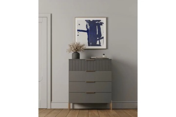 Picior mobilier, canapele RONDA H150, 180mm, finisaj auriu - Img 3