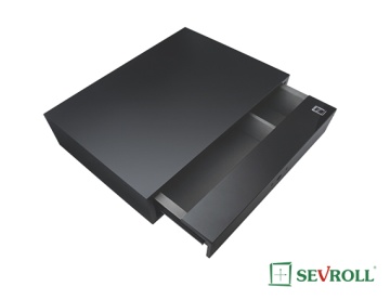 Seif pentru sertar 480x400x150mm negru accesorii dressing Royal - Img 2