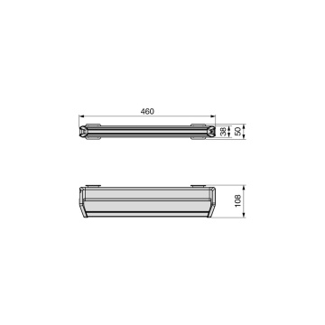Suport extractibil umerase accesorii dressing Quartz, finisaj titan - Img 3