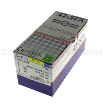 Surub pentru PAL si lemn cap inecat 4x30 PZ2 - Img 2