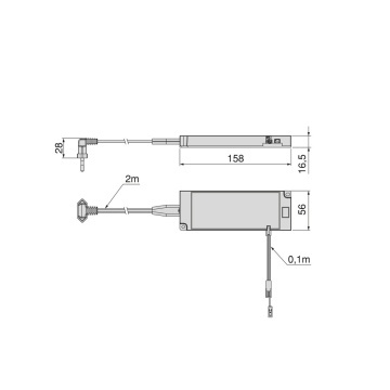 Transformator LED SMART 24V/DC Miniled pentru Diwo/Banda Led Neonlynx - Img 4