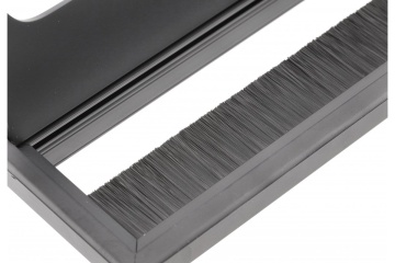 Trecere cablu MERIDA dreptunghiulara 80x500mm negru mat - Img 3