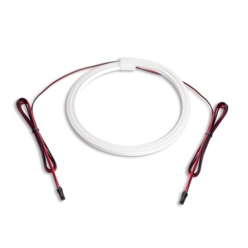 Bara haine cu banda LED Neonlynx V 4.5x8mm lumina calda 2700K finisaj aluminiu - Img 5