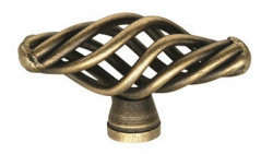 Buton pentru mobilier 1268-51ZN10 finisaj bronz antic Siro