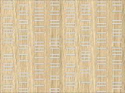 Panou perforat din HDF model FREQUENCY OAK