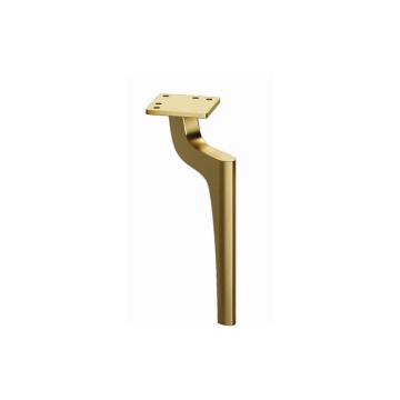 Picior mobila Zarif H140, H200, H250, H400, 730mm auriu mat
