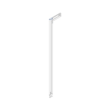 Capac acoperire profil sistem modular dressing Zero, finisaj gri piatra - Img 6