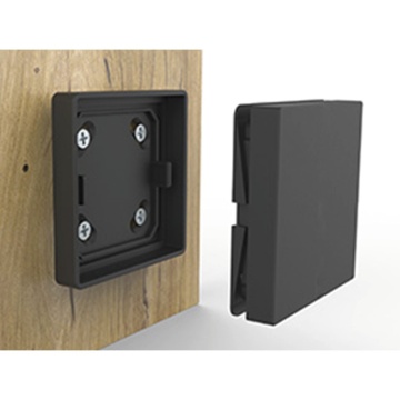 Intrerupator aplicabil pe mobilier Standard 55 PushPower, 2 cai, alb/negru, Siro - Img 3