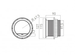 Priza incastrabila blat 2xUSB 1 Schuko