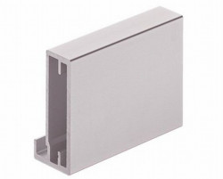 Profil aluminiu 1002 pentru rama lata 3m finisaj aluminiu