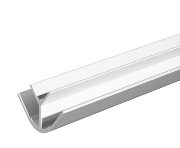 Profil imbinare placi compacte 90° aluminiu, 2.5m