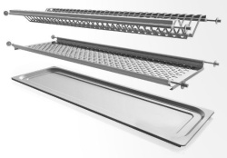 Scurgator vase inox cu tavita