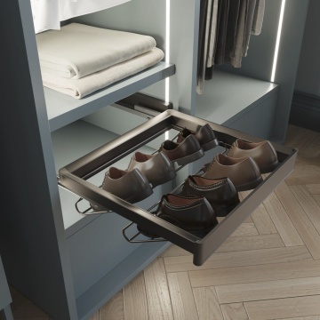 Suport pantofi wire finisaj titan accesorii dressing Quartz