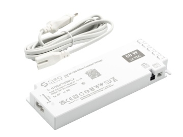 Transformator 24V, 60W, cablu 1.8m, 5 iesiri SL-NTS24CV60W-CA Siro LED