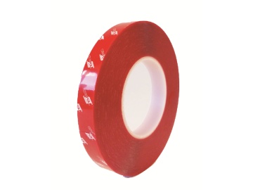 Banda dublu adeziva rosie 25mm*33m Orafol