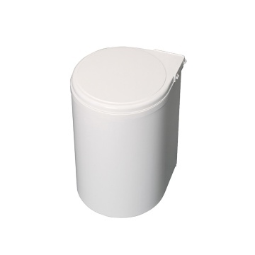 Cos pentru gunoi 13L plastic alb - Img 3
