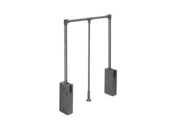 Lift haine 10kg finisaj titan accesorii dressing Quartz - Img 2
