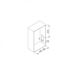 Lift pentru haine 12kg negru accesorii dressing Hack