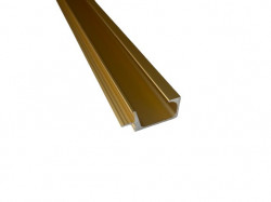 Profil maner tip G aluminiu finisaj auriu mat 3ml