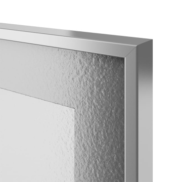 Rama aluminiu profil lat Z13, finisaj aluminiu, negru, inox