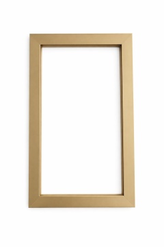 Rama aluminiu profil Z25, finisaj auriu mat