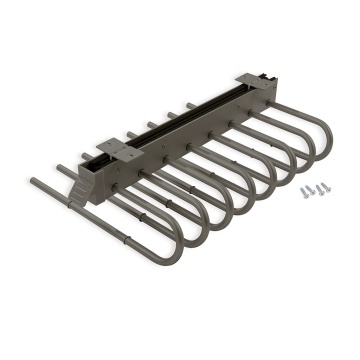 Suport lateral dreapta pantaloni extractibil, finisaj titan accesorii dressing Quartz - Img 2
