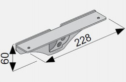 Suport polita sistem modular dressing Linea Sevroll