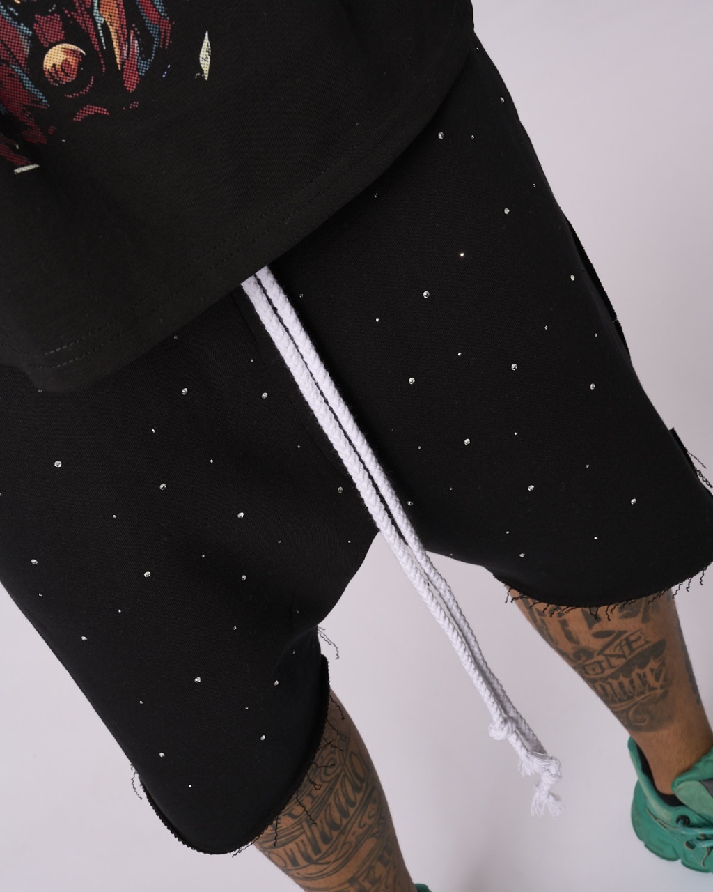 Sort negru all shine silver