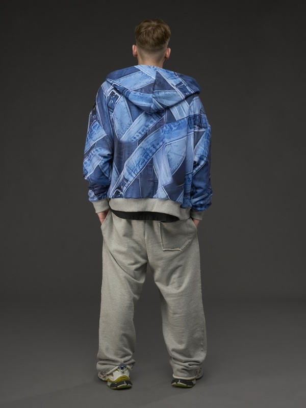 Pantalon duo gri/blue - Img 4