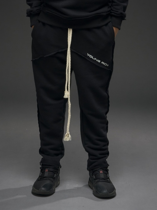 Pantalon negru V jr. YR - Img 2