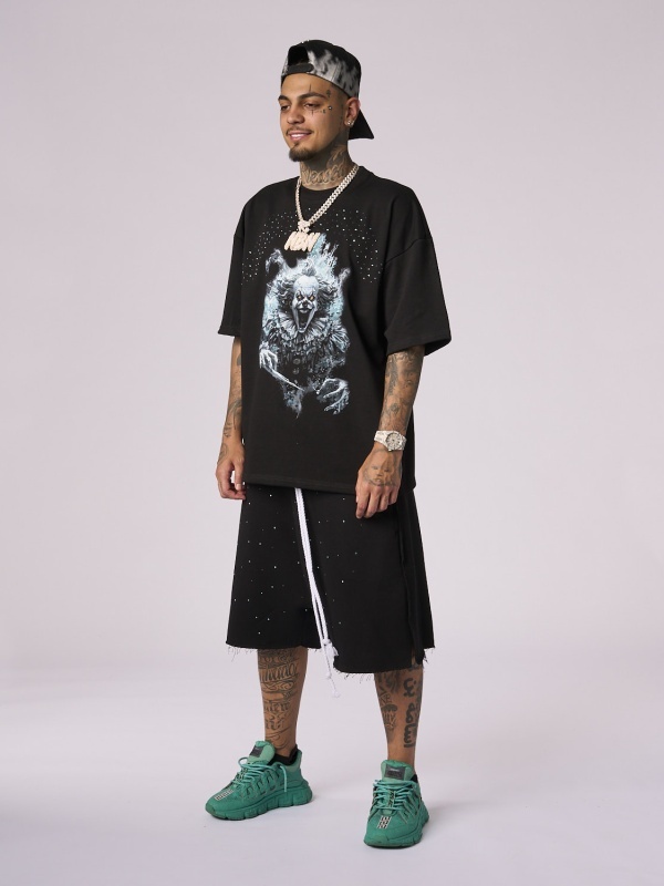 Tricou negru Circus Night shine - Img 4