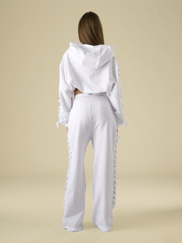 Pantalon alb silk - Img 5